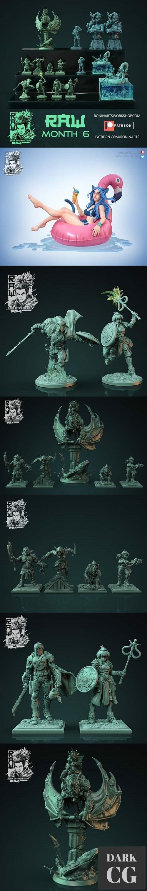 Ronin Arts Workshop RAW Month 6 – 3D Print