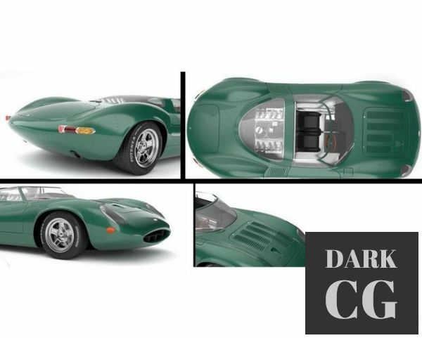 3D Model Jaguar XJ13
