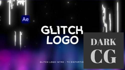 Glitch Logo Intro - TV Distortion 35885332