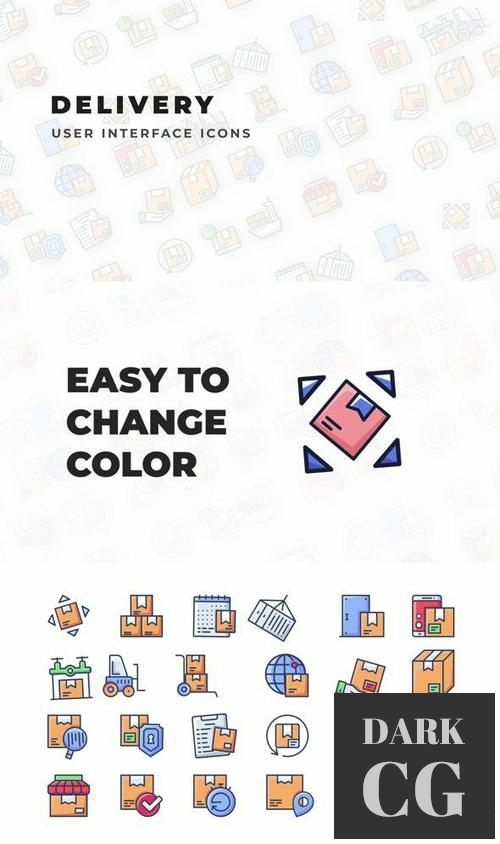 Delivery - User Interface Icons 35871377