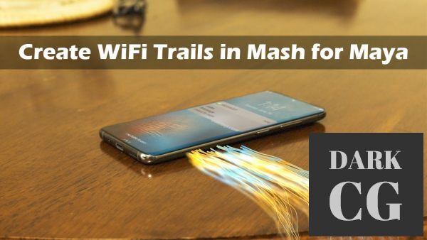 Create VFX Wi Fi Trails with MASH for Maya