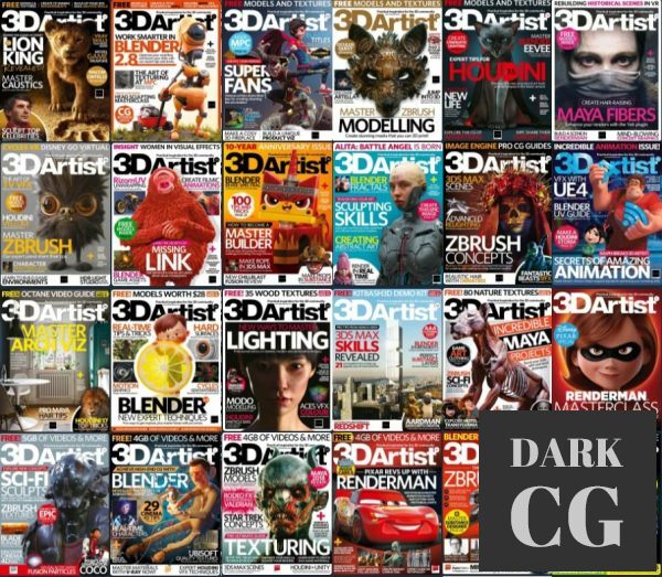 3D Artist – Big Collection Issues (From Issue 107 To 138) – True PDF