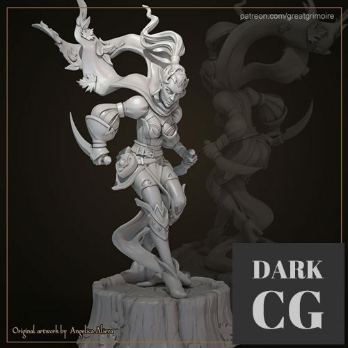 3D Model Great Grimoire Months Loyalty Reward 3D Print