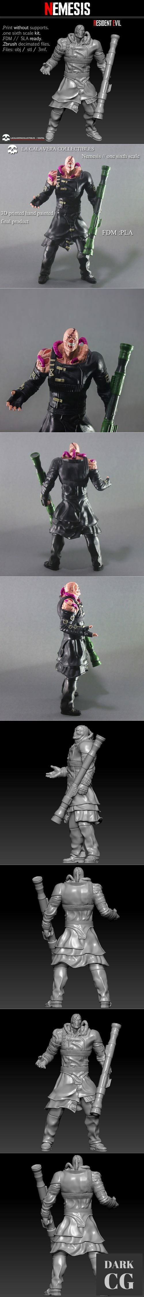 Nemesis RE3 – 3D Print