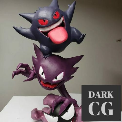 Ghost Pokemon (Haunter) – 3D Print