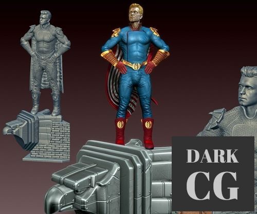 Homelander Diorama – 3D Print