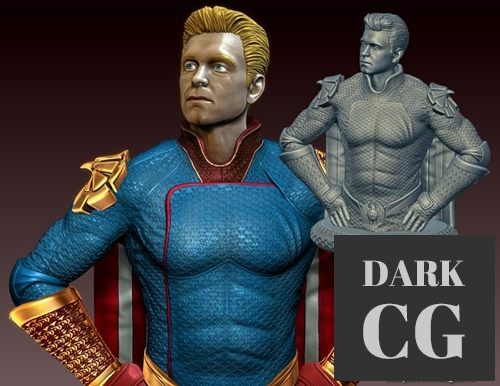 Homelander Bust – 3D Print