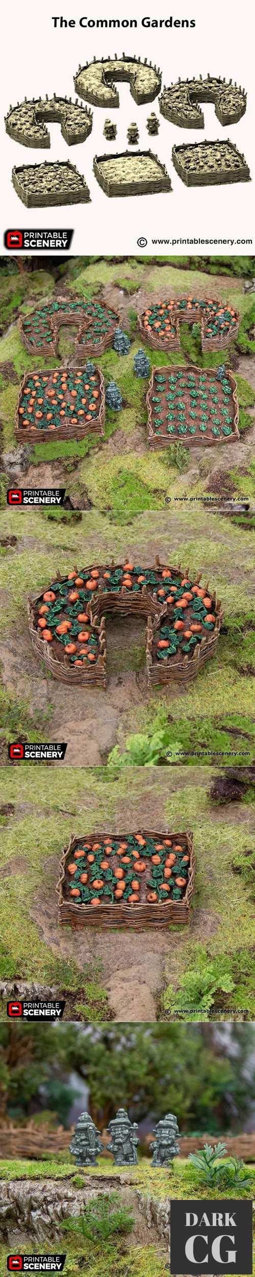 The Common Gardens – 3D Print