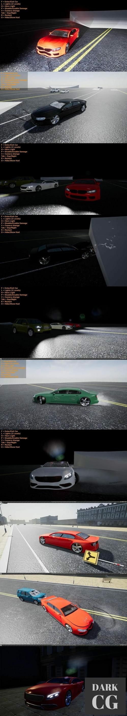Unreal Engine Car Damage