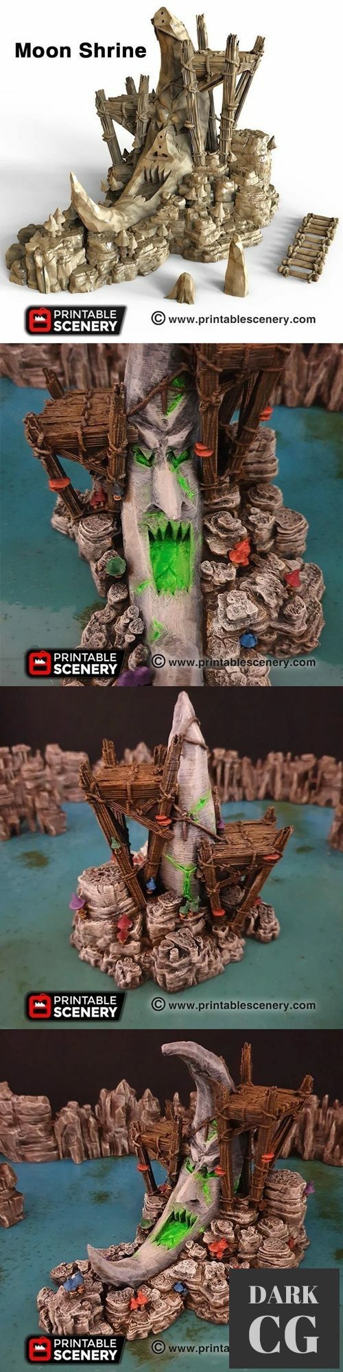 Moon Shrine – 3D Print