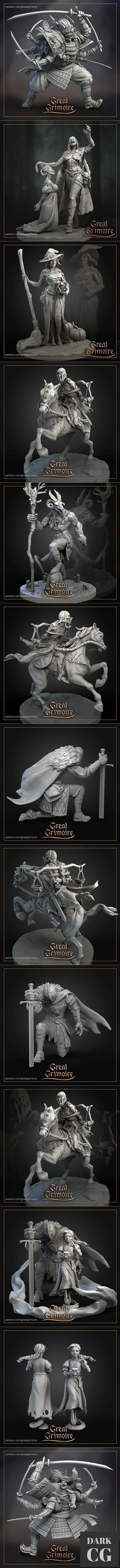 Great Grimoire Witches Sabbath June 2021 – 3D Print