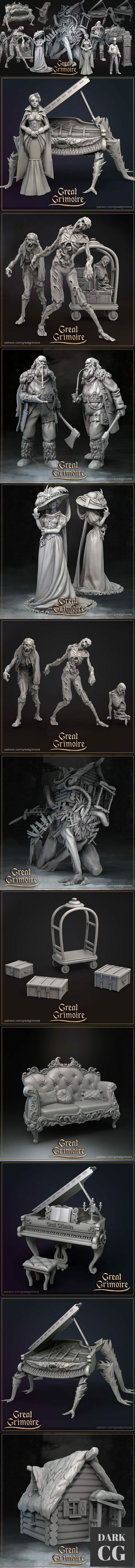Great Grimoire September 2021 – 3D Print