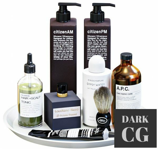 3D Model Bath set