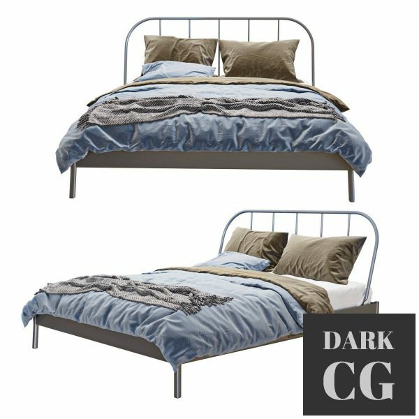 3D Model Bed Kopardal