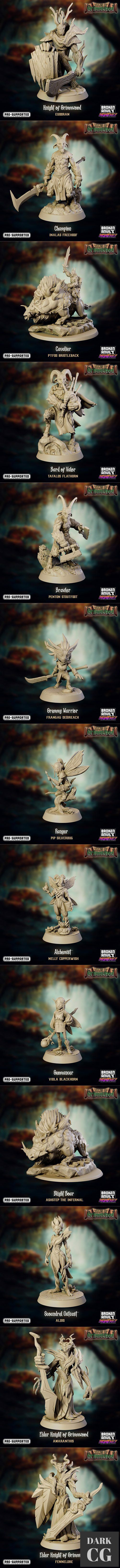 Broken Anvil Miniatures August 2021 – 3D Print