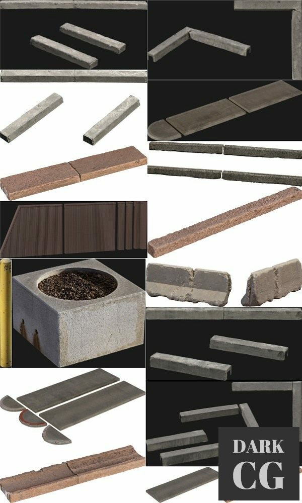 Megascans – 3d models for street