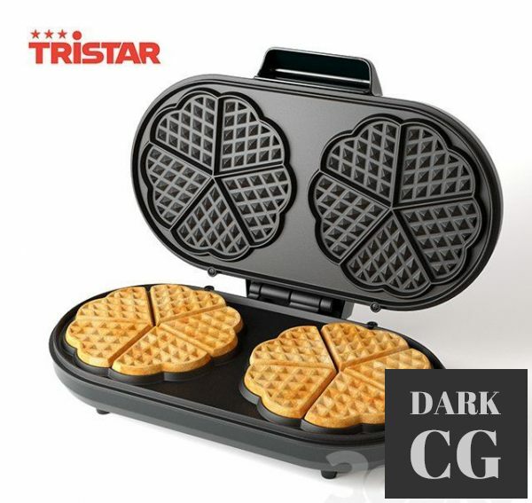 3D Model Waffle maker tristar WF2120