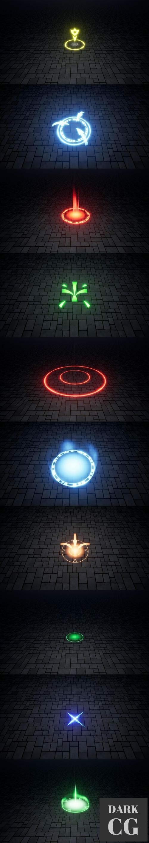 Unreal Engine Map Track Markers VFX