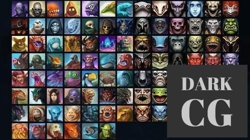 Unreal Engine Monsters Avatar Icons