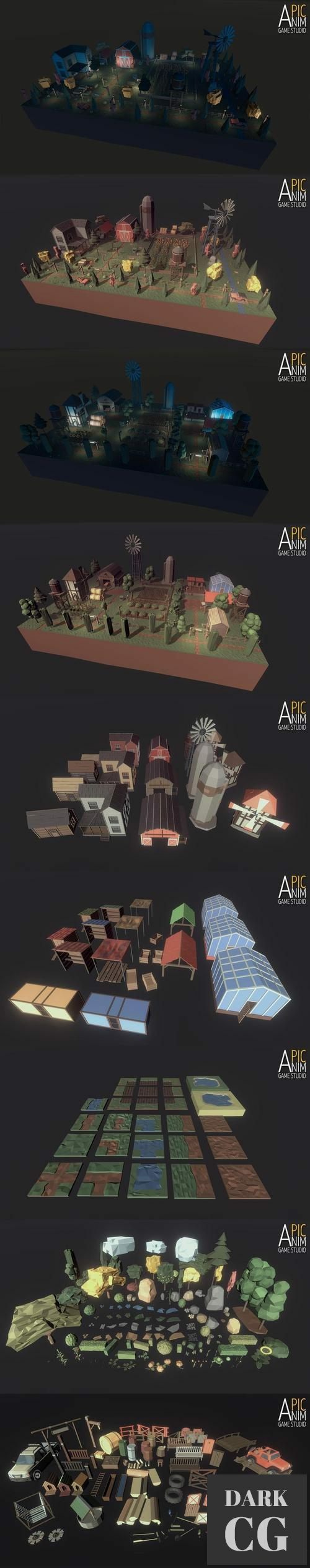 Unreal Engine POLYGON Farm