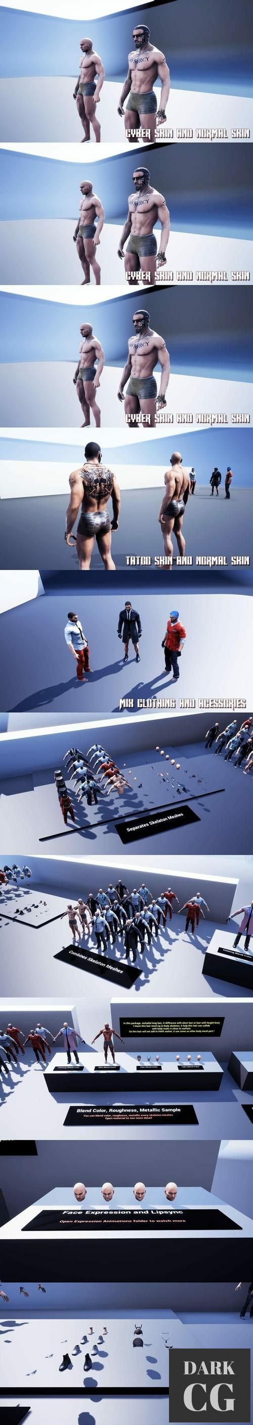 Unreal Engine PP801 Character P2