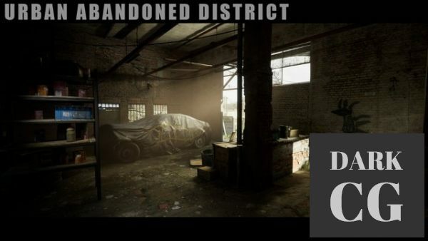 Unreal Engine Marketplace – [SCANS] Urban Abandoned District – Day/Night Scene