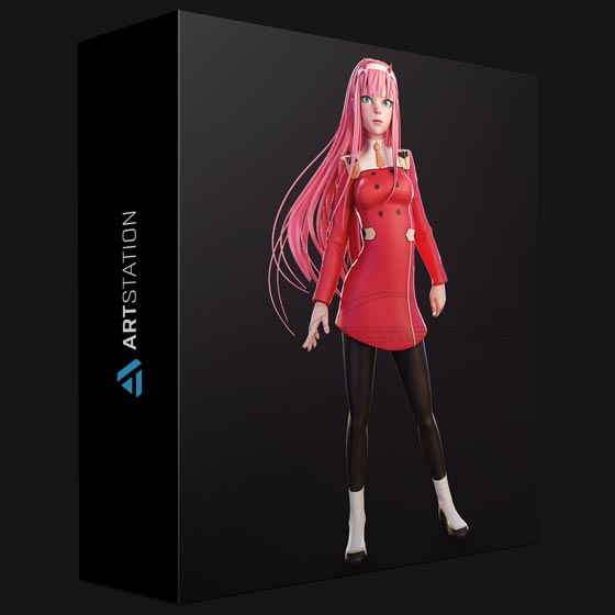 ArtStation Character Sculpt Zero Two by YanSculpts