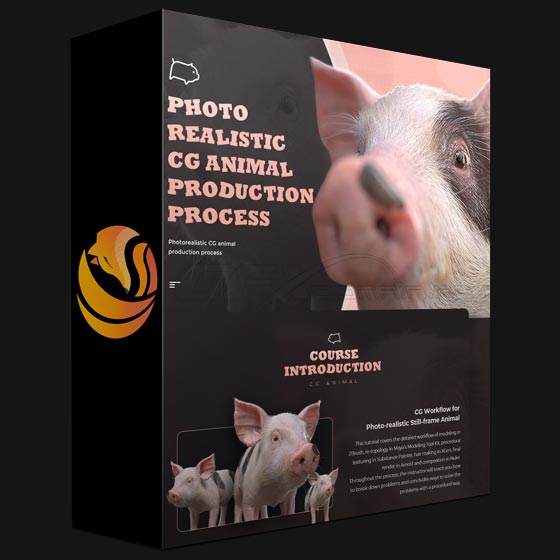 Wingfox Photo realistic CG Animal Production Process By Yingkang Luo