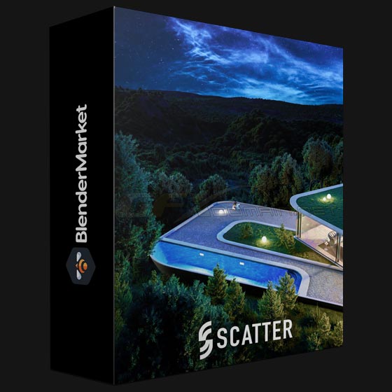 Blender Market Scatter 5 0