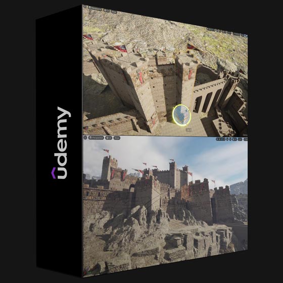 Udemy Modeling a Castle in Unreal Engine 5