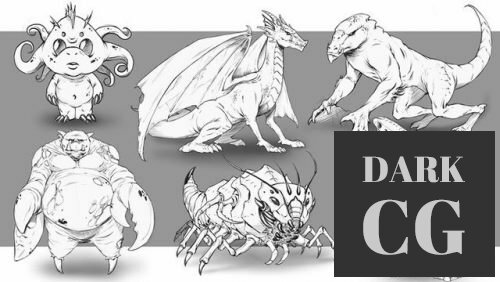 How to Improve Your Creature Design Drawings Step by Step