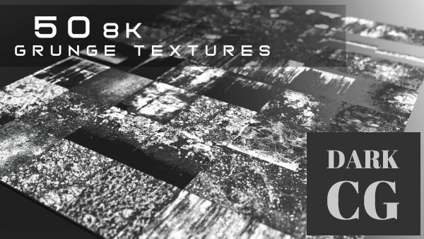 50 8K Grunge Stencil Textures