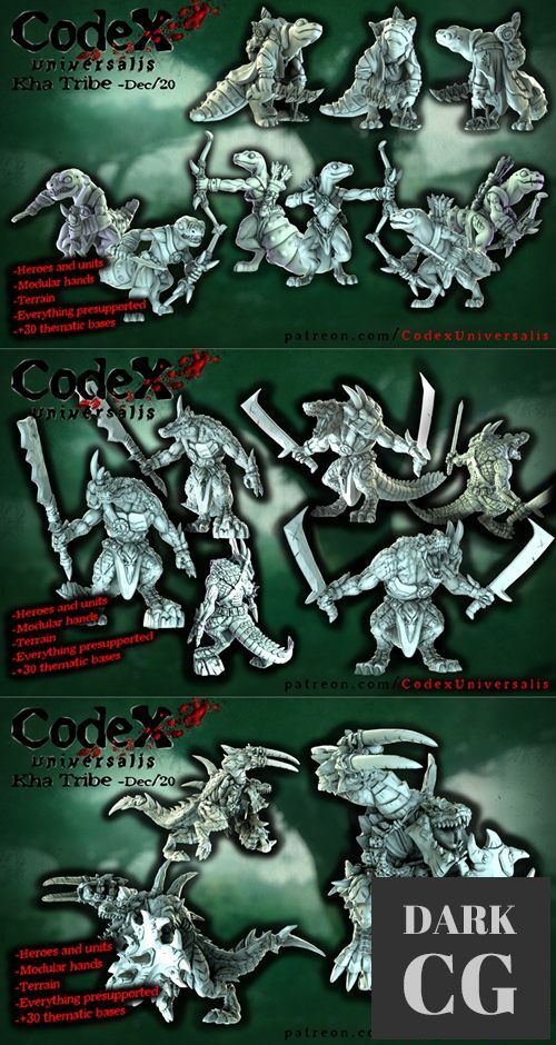 Codex Universalis Miniature December 2020 – 3D Print
