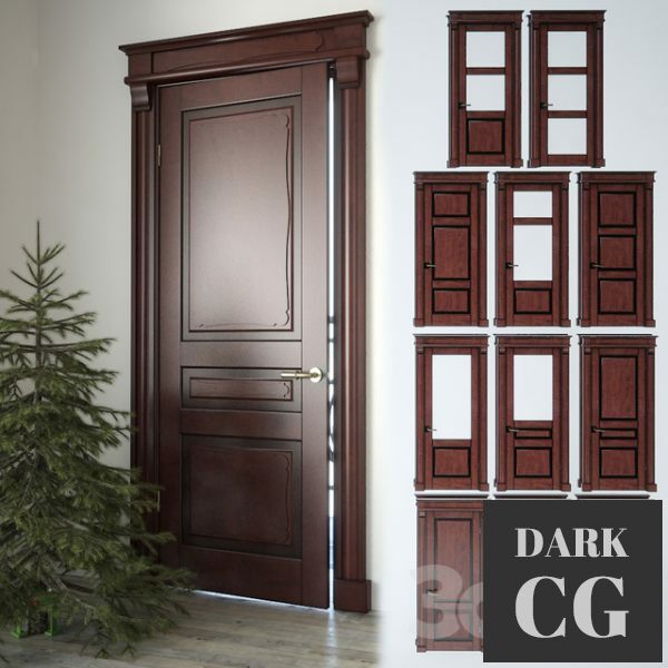 3D Model Doors Volhovets Toscana Elegante