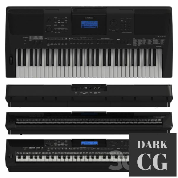 3D Model YAMAHA PSR E453