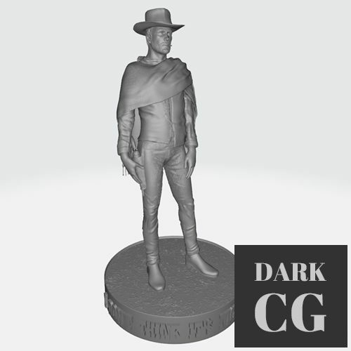 Clint Eastwood – 3D Print