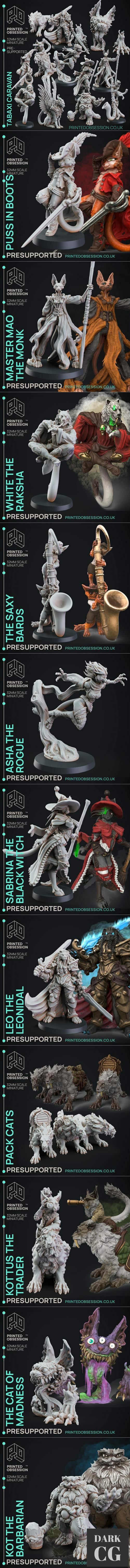 Printed Obsession - Tabaxi Caravan July 2021 – 3D Print