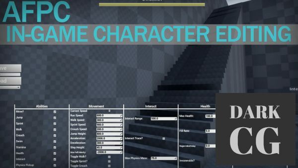 Unreal Engine Marketplace Advanced FirstPerson Character