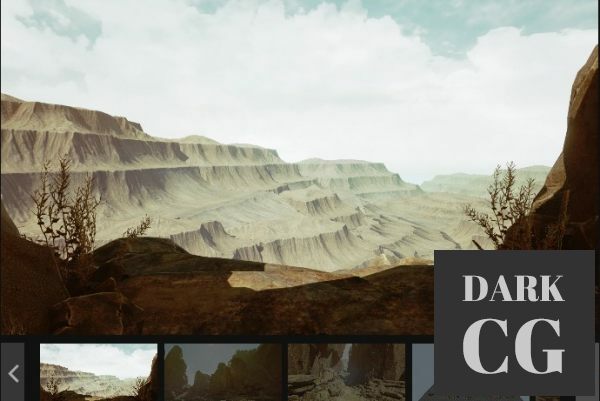 Unreal Engine Marketplace Arid Desert