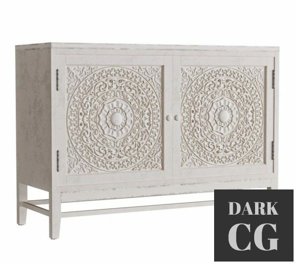 3D Model Chest of drawer Matisette Hooker Furniture