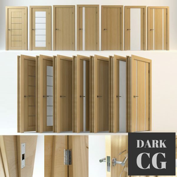 3D Model Sofia original doors