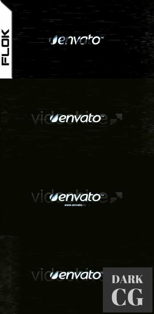 TV Glitch Logo Reveal 4356991