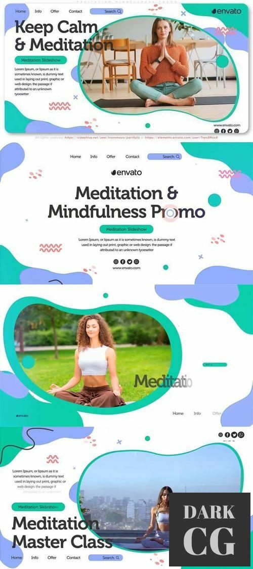 Meditation Mindfulness Promo 35985179