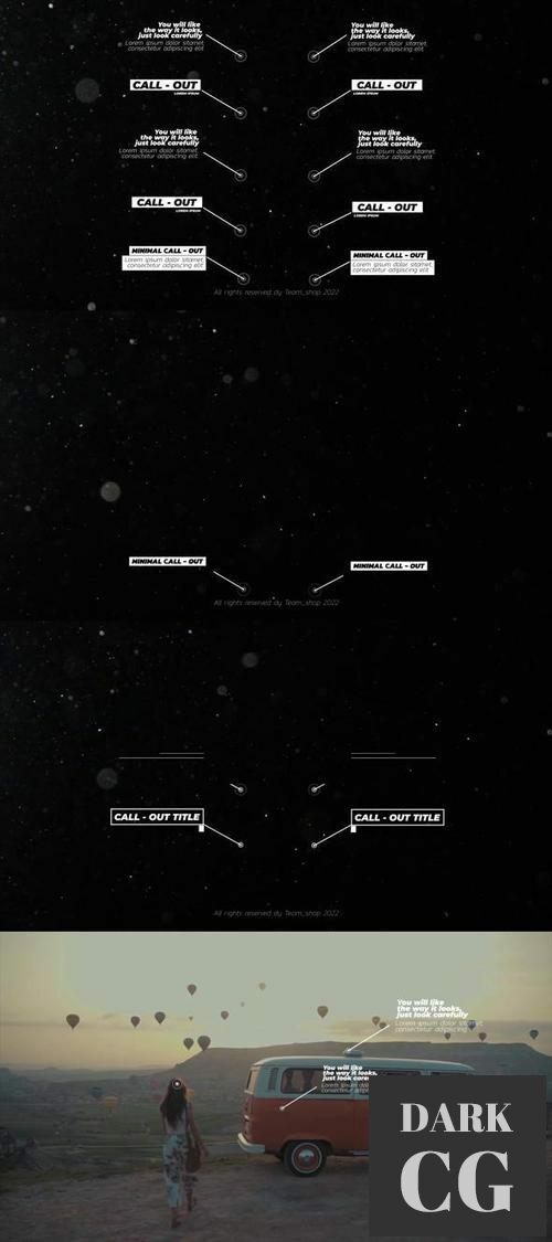 Call Outs Titles | After Effects 35889151