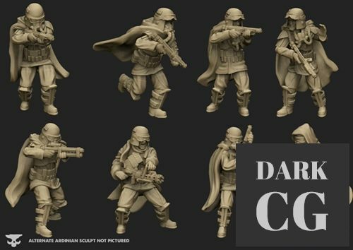 Grunge Trooper Bundle – 3D Print