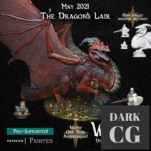 Warploque Miniatures - The Dragons Lair – 3D Print