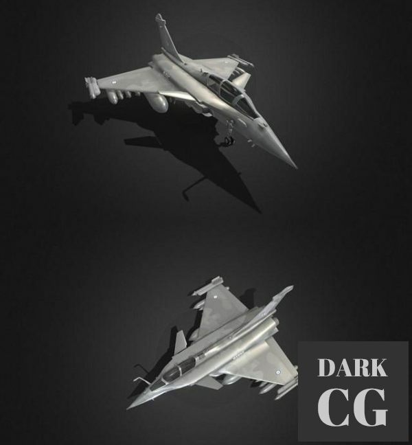 3D Model Dassault Rafale