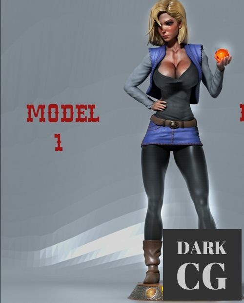 3D Model Android18 Model 1 3D Print