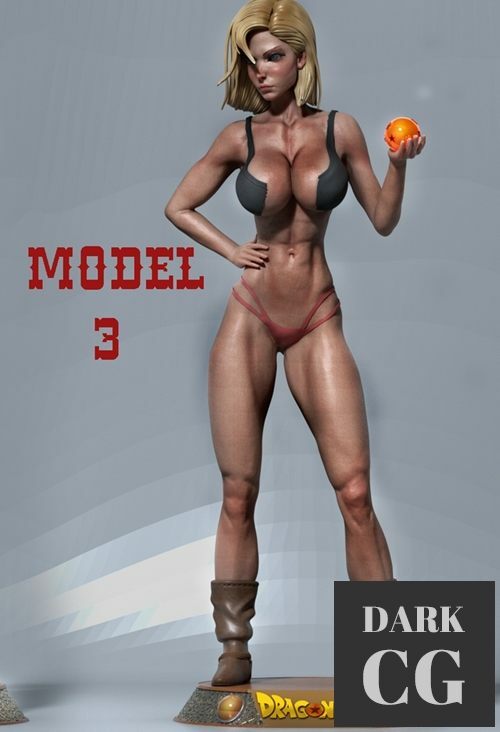 3D Model Android18 Model 3 3D Print