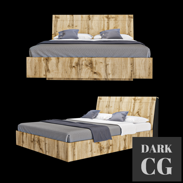 3D Model Loft bed SP 4583